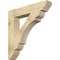 Ekena Millwork Olympic Slat Rough Sawn Bracket, Douglas Fir, 6"W x 36"D x 36"H BKT06X36X36OLY06RDF - alternate 1